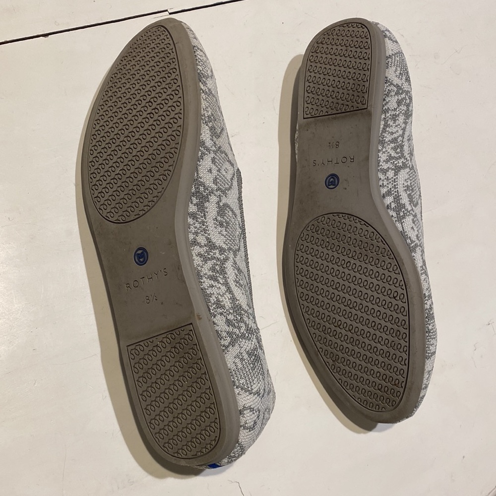 Rothy’s Python Print Slip On Loafers - image 2